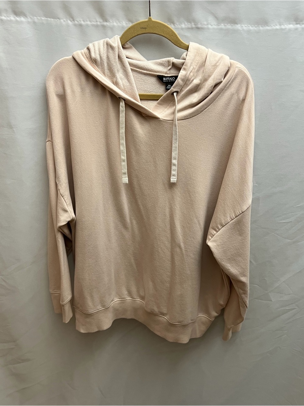 Buffalo David Bitton Women’s XXL Blush Pink Oversized Pullover Hoodie